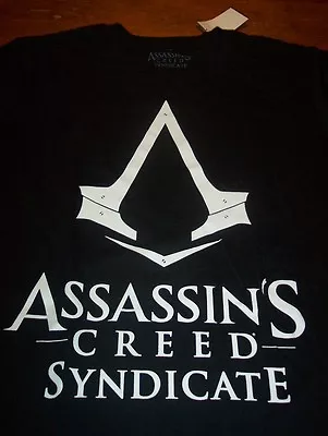 ASSASSIN'S CREED SYNDICATE Video Game T-Shirt LARGE NEW W/ TAG • $20