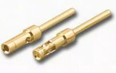 D-Sub Machine Crimp Pins Male For 24-28 • $13.95