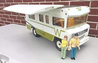 Vintage 1970's Tonka Indian Winnebago RV Motorhome Camper Toy • $20.50