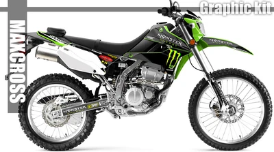 $144.46 • Buy Kawasaki Klx250s D-tracker Klx300 Klx300sm 2008-2022 Maxcross Graphics Kit Ms2