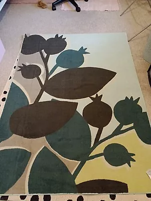 £8 • Buy Habitat Skandi Green Rug New 120x170cm