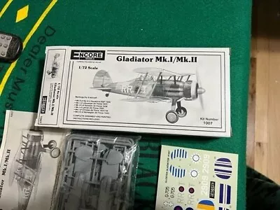 ENCORE (HELLER) 1/72 GLADIATOR Mk.I/Mk.II   #1007 • $20