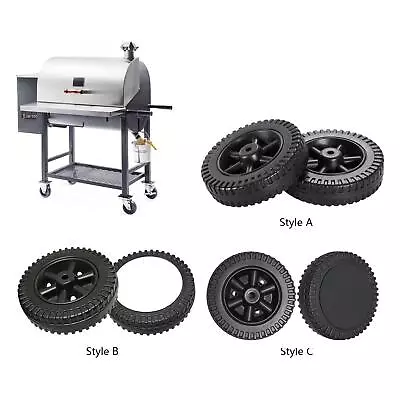 2x BBQ Grill Wheel Easy To Install Replacement 6 Inch For Garden Accessory • $13.51