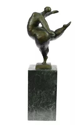 Signed Original Milo Abstract Modern Art Female Bronze Statue Figurine Sculpture • $139.65