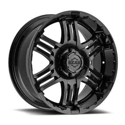 Gear Off-Road 20x9 Wheel Gloss Black 713B 6x5.5 +10mm Aluminum Rim • $237.99
