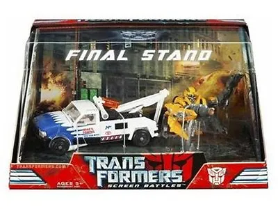 £28.79 • Buy Transformer Movie Screen Battle FINAL STAND Robot Figure Boxed Toy Gift Set RARE