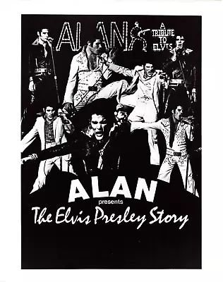 Alan The Elvis Presley Story Photo Portrait Band Picture Impersonator  *P52a • $14.50