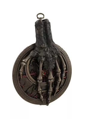 Skeletal Hand On Astrolabe Bronzed Wall Hanging Steampunk Gothic • $56.25