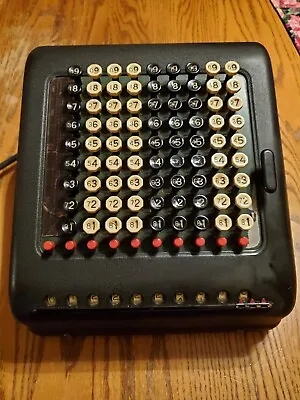 Antique Burroughs Electric Class 5 Adding Machine/Calculator Model 1691 A621252 • $69