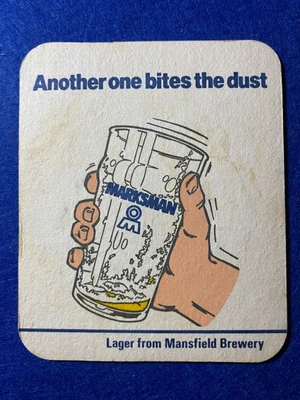 £5.99 • Buy Beer Mat Coaster - Two Sided -  Mansfield Brewery Chesterfield    (ff250)