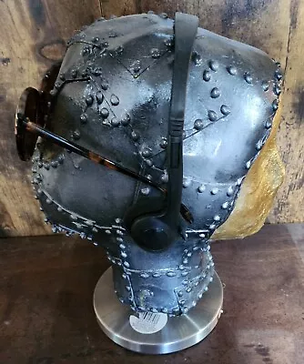 £45 • Buy Steampunk Artwork  Cyborg Mannequin Head Apocalypse Metal Effect 