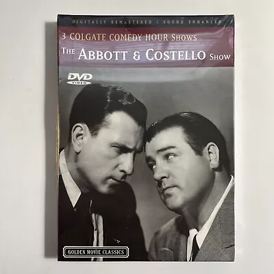 The Abbott & Costello Show DVD - 3 Colgate Comedy Hour Shows - NEW SEALED • $3.33