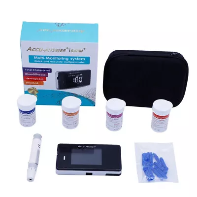 $59.99 • Buy Accu Answer ISaw 4-in-1 Multi Meter Bg Cholesterol Uric Acid Hemoglobin
