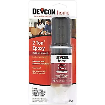 Devcon 31345 2 Ton Clear Epoxy 25 Ml • $7.95