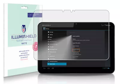ILLumiShield Anti-Glare Matte Screen Protector 2x For Motorola XOOM 10.1  Tablet • $17.55