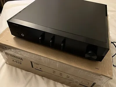 Yamaha A670 Compact Amplifier • £130