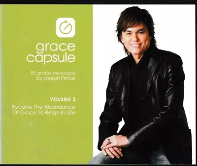 Grace Capsule: Messages By Joseph Prince: Receive The Abundance V3 AUDIO BOOK CD • $112.49
