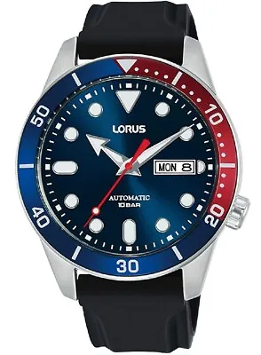 $102.69 • Buy Lorus Gents Automatic Divers Style Watch RL451AX9 NEW