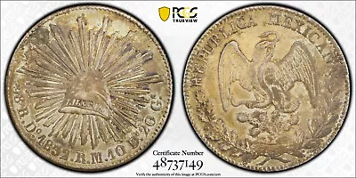 Mexico Republic 8 Reales 1832 Do RM XF Detail KM-377.4 Durango Mint * AvenueCoin • $153.50