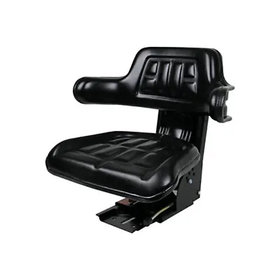 Brand New Black Tractor Suspension Seat Fits Massey Ferguson 235 240 245 250 254 • $185.99