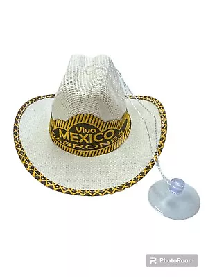 Set Of 12 Mexican Mini Palm Hats  Car  Decor  Sombrero  Hanger   Viva Mexico • $42