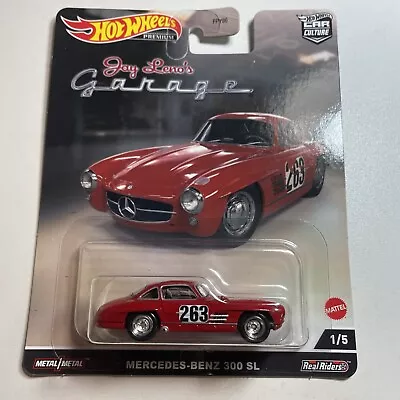 Hot Wheels Jay Leno’s Garage Mercedes-Benz 300 SL Red Gullwing NEW Car Culture • $5.99