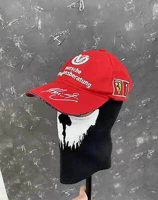 Michael Schumacher 4-Times Champion 2001 Ferrari F1 Formula One Vintage Hat Cap • $35