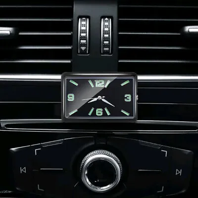 1x Mini Quartz Analog Watch Stick-On Clock Luminous Accessories For Car Air Vent • $4.51