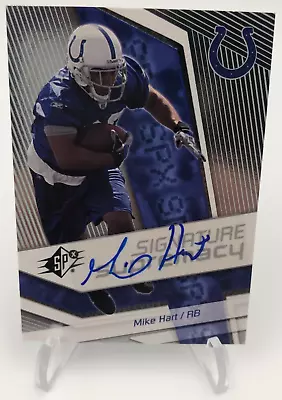 2008 MIKE HART ROOKIE AUTO SPx Signature Supremacy Card COLTS MICHIGAN WOLVERINE • $7.99