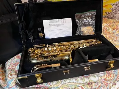 Selmer Super Action 80 Serie II Alto Saxophone W Double Case • $3109.99