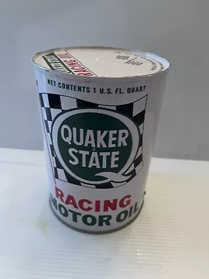 Quaker State Racing Motor Oil Quart Can • $10
