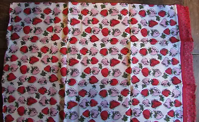 Brigette Strawberries Cotton Tea Towel By Horrockses Fashions • £3