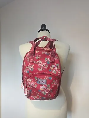 £8.95 • Buy Cath Kidston Mayfield Blossom Poppy Red Backpack Kids 