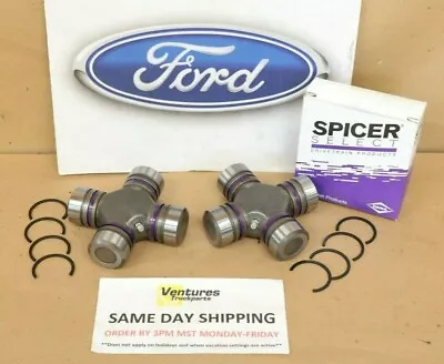 2 Pcs. 1999-2004 Ford F450 F550 4x4 Front Axle Shaft Greaseable U Joints 2 Ea. • $101.53