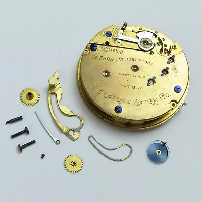 Keystone 18 Size Dustproof Style 15 Jewel Pocket Watch Movement • $0.99