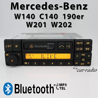 Genuine Mercedes Special BE2210 190 Bluetooth Radio MP3 W201 W202 W140 C140 • $392.49