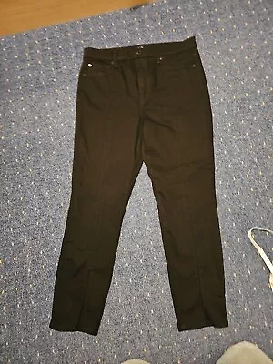 Gap Black Cropped Jeans. True Skinny. Size 30' Petite. Fits 12. • £8