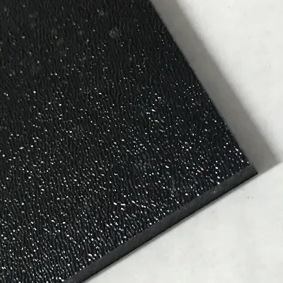 $139 • Buy ABS Black Plastic Sheet 0.125 - 1/8  X 48  X 96” Textured 1 Side Vacuum Forming 