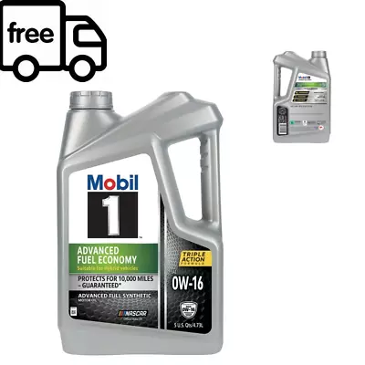 Mobil 1 Advanced Fuel Economy Full Synthetic Motor Oil 0W-16 5 Qt • $27.30