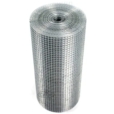 £41.99 • Buy Welded Wire Mesh 1/2  X 1/2  X 15m 2 Widths Aviary Hutches Fencing Pet Run Coop