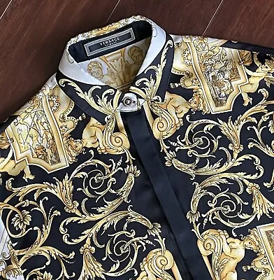 Incredible Versace Barocco Tribute Silk Shirt • $289.99