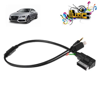 £8.39 • Buy Audi VW IPod IPhone 5 6 Car Cable AUX AMI MMI MDI Audio Interface Lead Connector