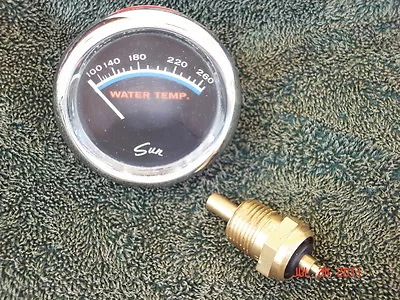 $139.99 • Buy SUN WT-260 Temp Gauge Sending Unit New 1/2 Inch NPT, GM Style!!!!