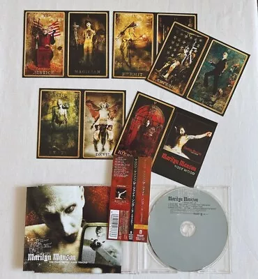 Marilyn Manson - The Fight Song Rare Tracks Near Mint CD JAPAN Obi Tarot Cards • $49.99