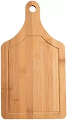 Guojanfon Bamboo Cutting Board Meat Chopping BoardsPizza Peel Paddle With Hand • $11.67