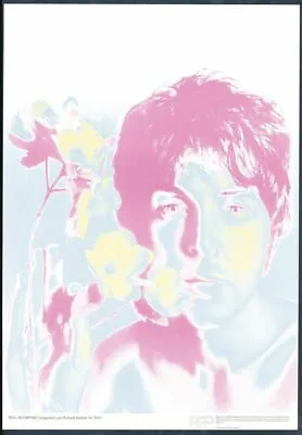 Paul Mccartney Richard Avedon Done In 1967 Original Authentic Beatles Poster • $175