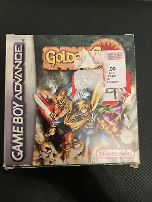 Golden Sun - GameBoy Advance (GBA) - CIB Cartridge In Box W/ Manual  • £28