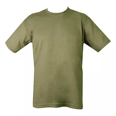 Kombat Mens Short Sleeve Camo T-Shirt Army Military Airsoft Hunting Fishing Tee • £6.20