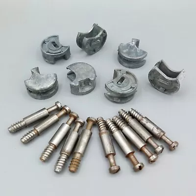 Vintage Metal Cam Locks & Cam Dowels - Imperial Size • £7.95