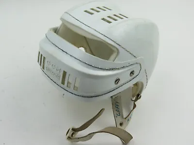 Vintage CCM Pro-Guard Retro Ice Hockey Helmet Hurling Skateboarding White • $49.97